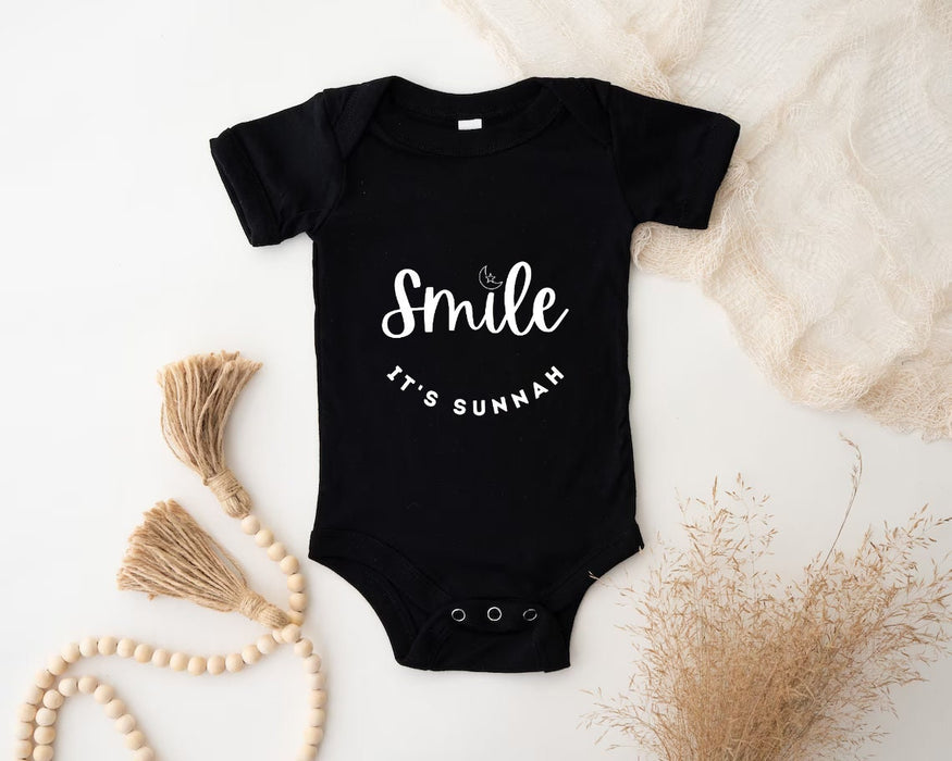 Smile it's Sunnah Onesie