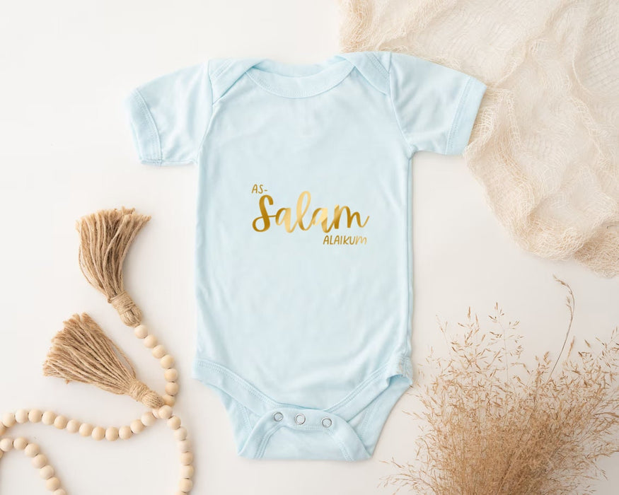 GOLD Asalamalaikum Onesie