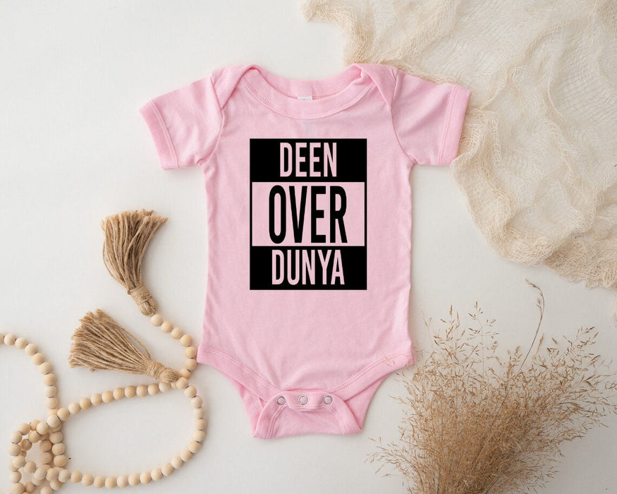 Deen Over Dunya Onesie