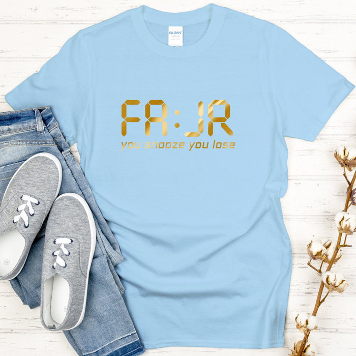 GOLD Fajr You Snooze You Lose T-Shirt