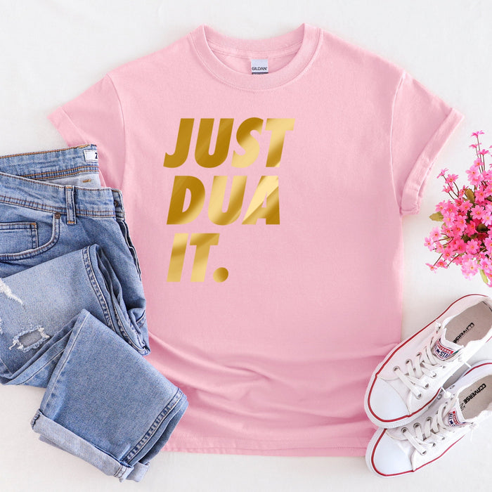 GOLD Just Dua It T-Shirt