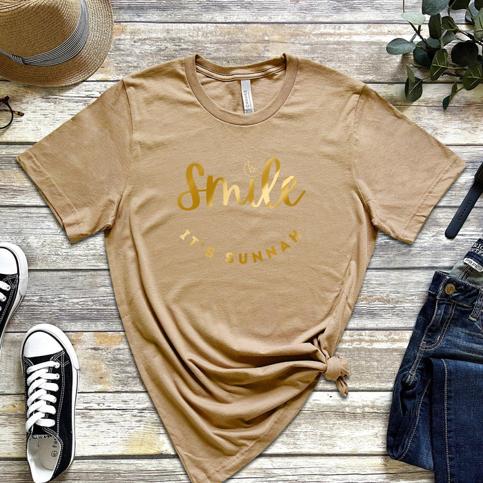 GOLD Smile It's Sunnah T-Shirt