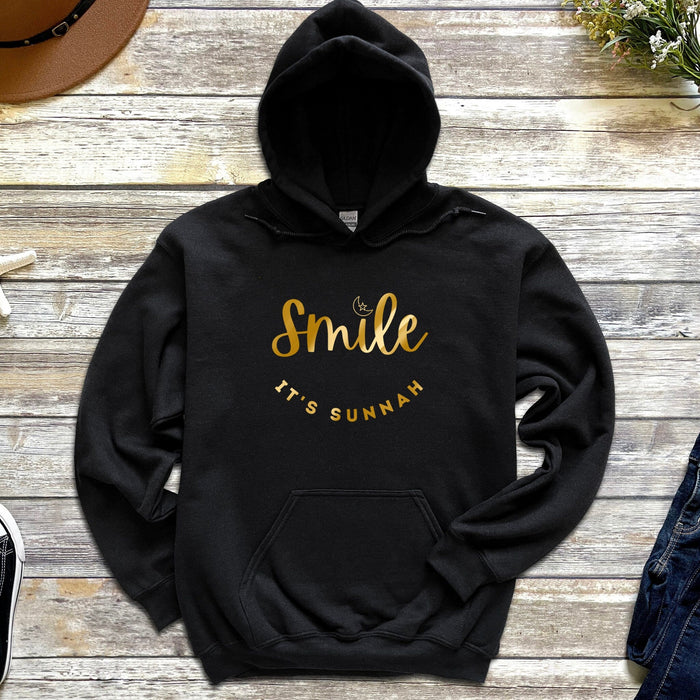 GOLD Smile It's Sunnah Hoodie