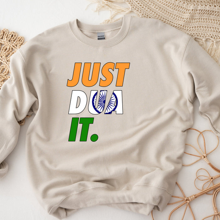 Just Dua It India Flag Sweatshirt