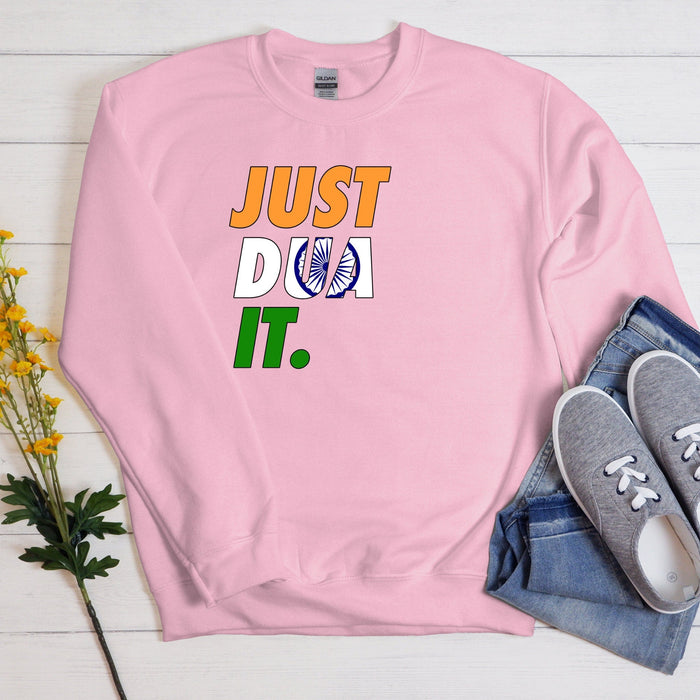 Just Dua It India Flag Sweatshirt