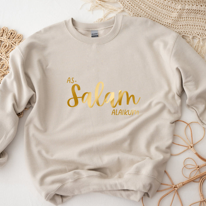 GOLD Assalamalaikum Sweatshirt