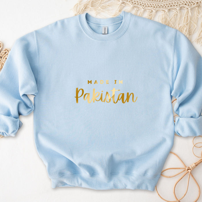 GOLD Customizable Made in [INSERT COUNTRY] Sweatshirt