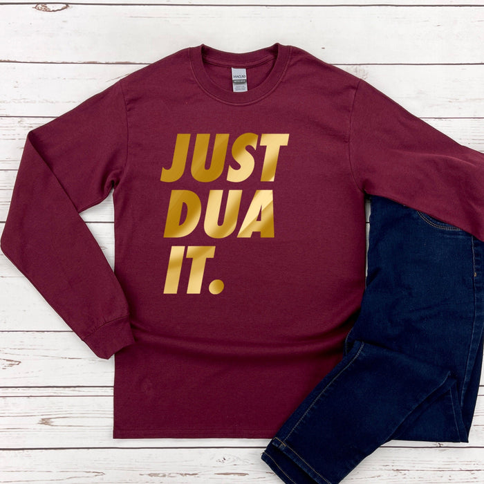 GOLD Just Dua It Long Sleeve Shirt