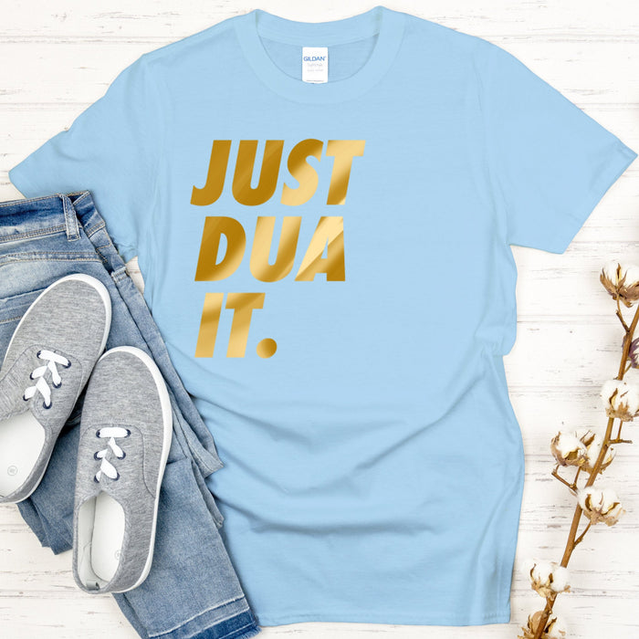 GOLD Just Dua It T-Shirt