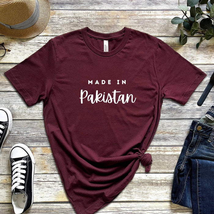 Personalized "Made in [INSERT COUNTRY]" T-Shirt