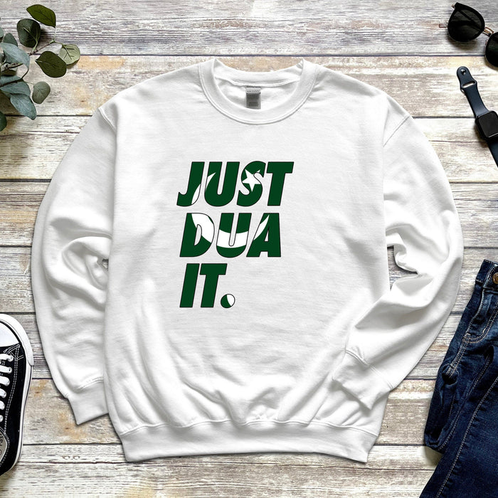 Just Dua It Pakistan Flag Sweatshirt