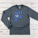 a gray shirt that says just dua it